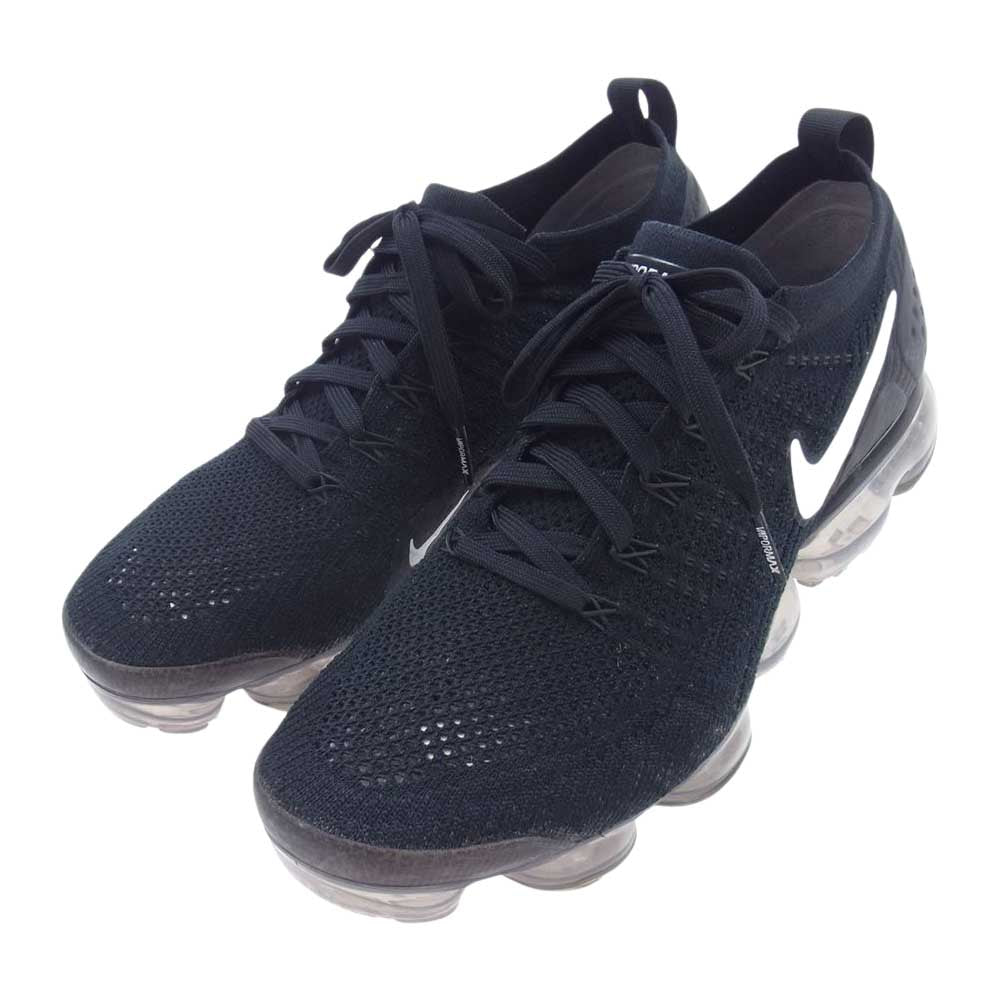 NIKE ナイキ 942842-001 AIR VAPORMAX FLYKNIT 2 エアヴェイパーマックス フライニット ブラック系 27.5cm【中古】