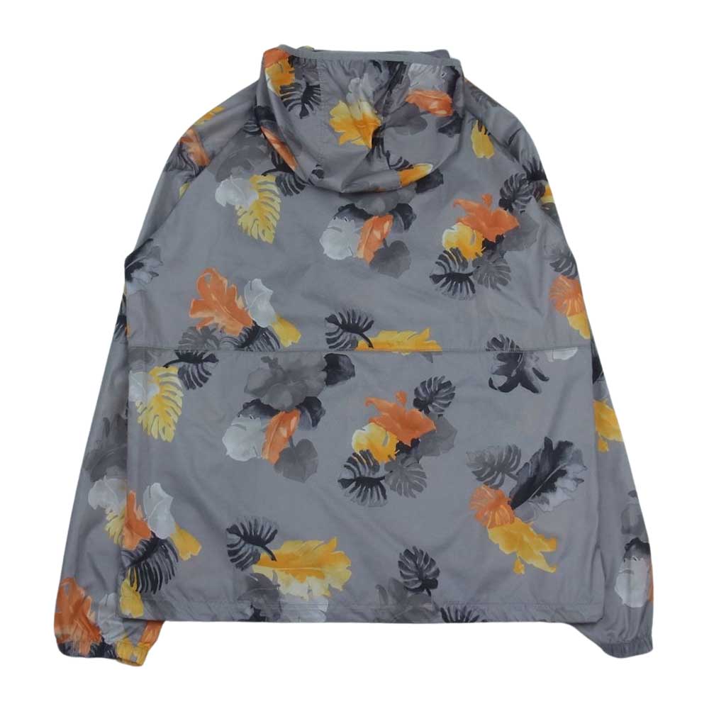 Columbia コロンビア 120 KE3974 フラワー柄 フラッシュ フォワード ウィンドブレーカー ジャケット グレー系 L【中古】