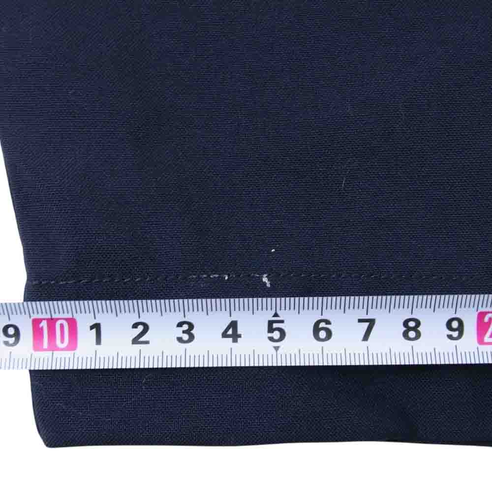 MARNI マルニ 国内正規品 トロピカル ウール テーパード イージー パンツ ネイビー系 46【中古】