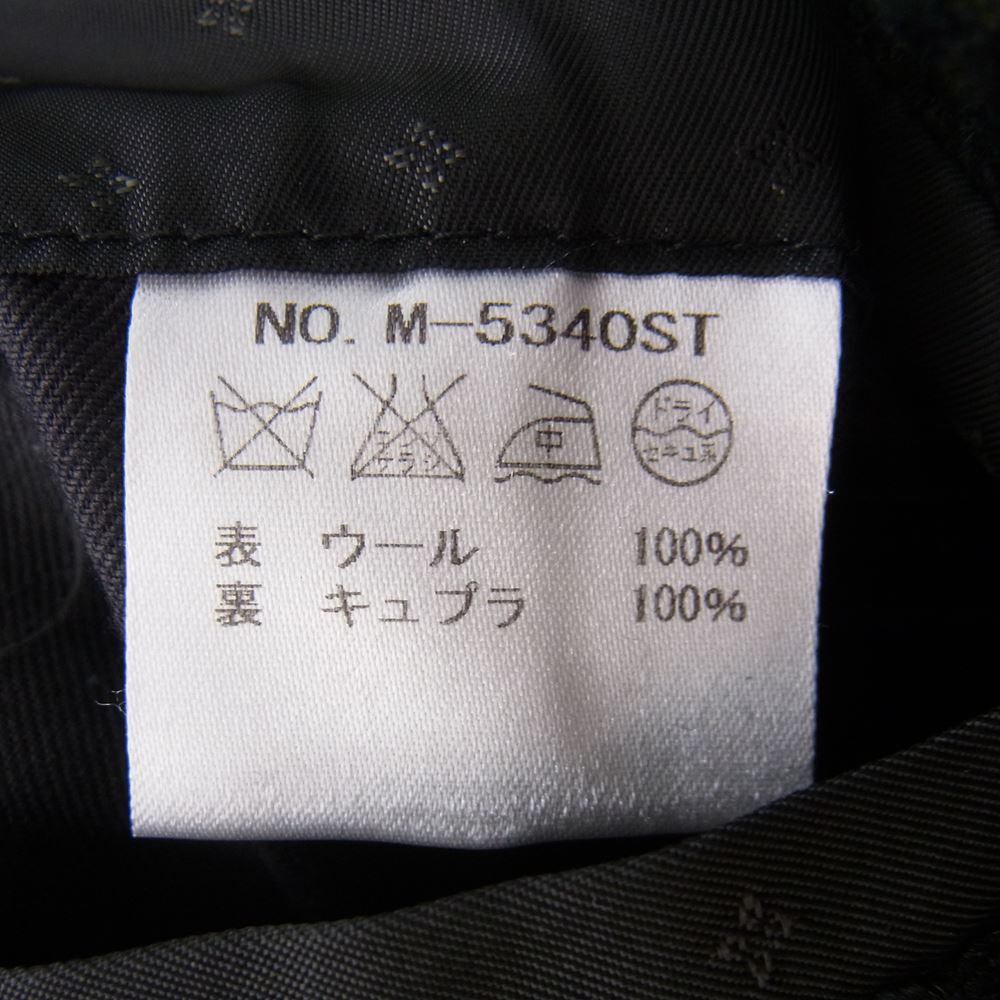 MR.OLIVE ミスターオリーブ M-5340ST HARRIS TWEED ハリスツイード ウール テーラード ジャケット グリーン系 S【中古】