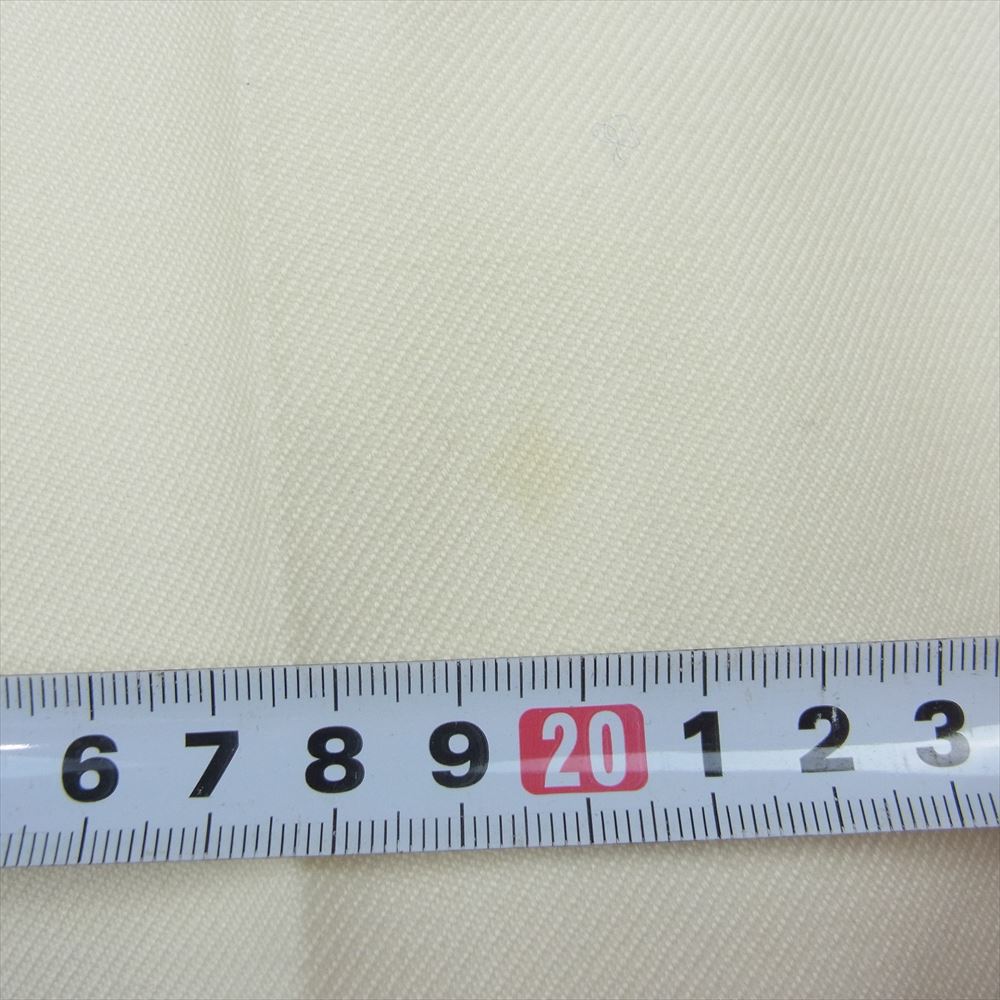 ブラームス 22AW BHS22F010A Wool Surge Super Wide Slacks ウール サージ スーパー ワイド スラックス パンツ ホワイト系 2【中古】