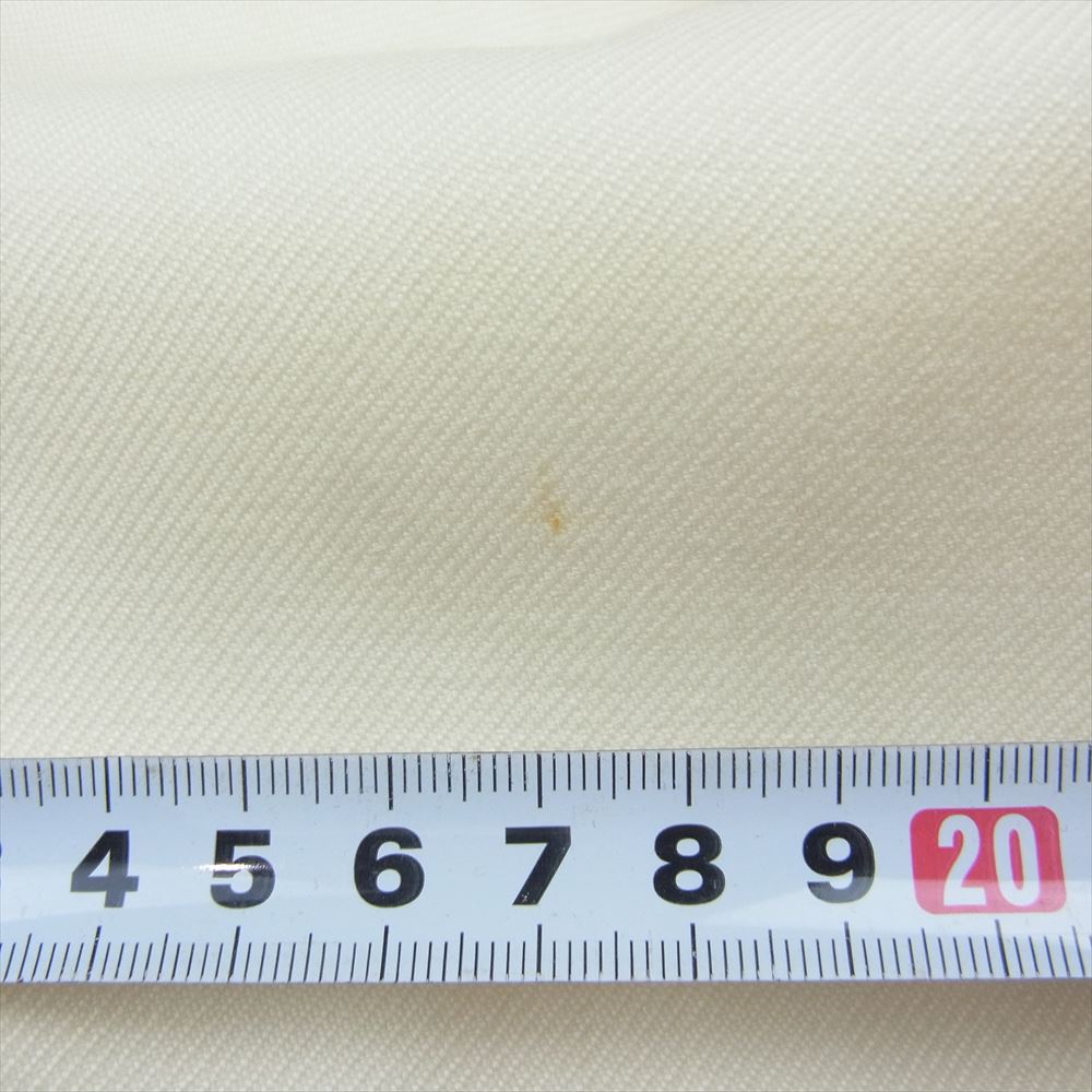 ブラームス 22AW BHS22F010A Wool Surge Super Wide Slacks ウール サージ スーパー ワイド スラックス パンツ ホワイト系 2【中古】