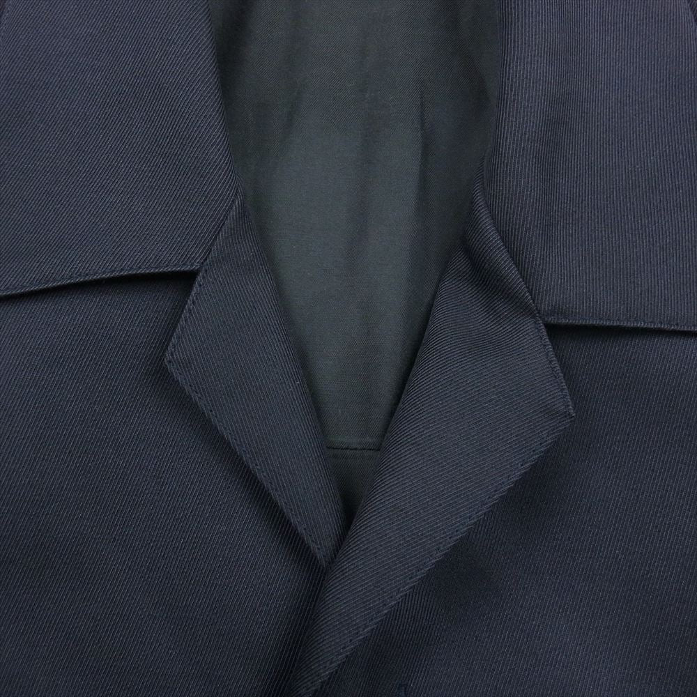 AURALEE オーラリー 17AW A7AB01BK WOOL KERSEY BLOUSON ウール カルゼ ブルゾン シャツ ジャケット ネイビー系 3【中古】
