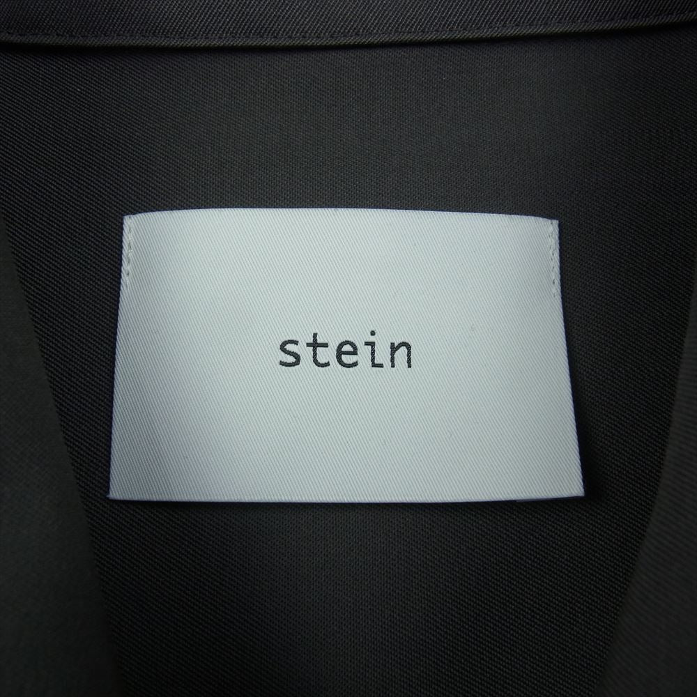 シュタイン 21SS ST.226-1 OVERSIZED ZIP SHIRT JACKET オーバーサイズド ジップ シャツ ジャケット ブラウン系 S【中古】