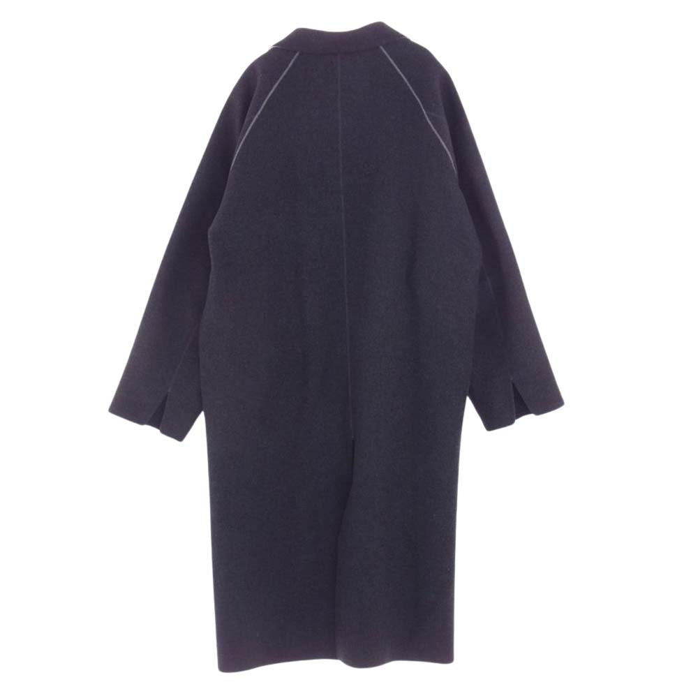 SUNSEA サンシー 19AW 19A39 AFTER THE PARTY 2 アフター パーティー ウール コート ダークグレー系 2【中古】