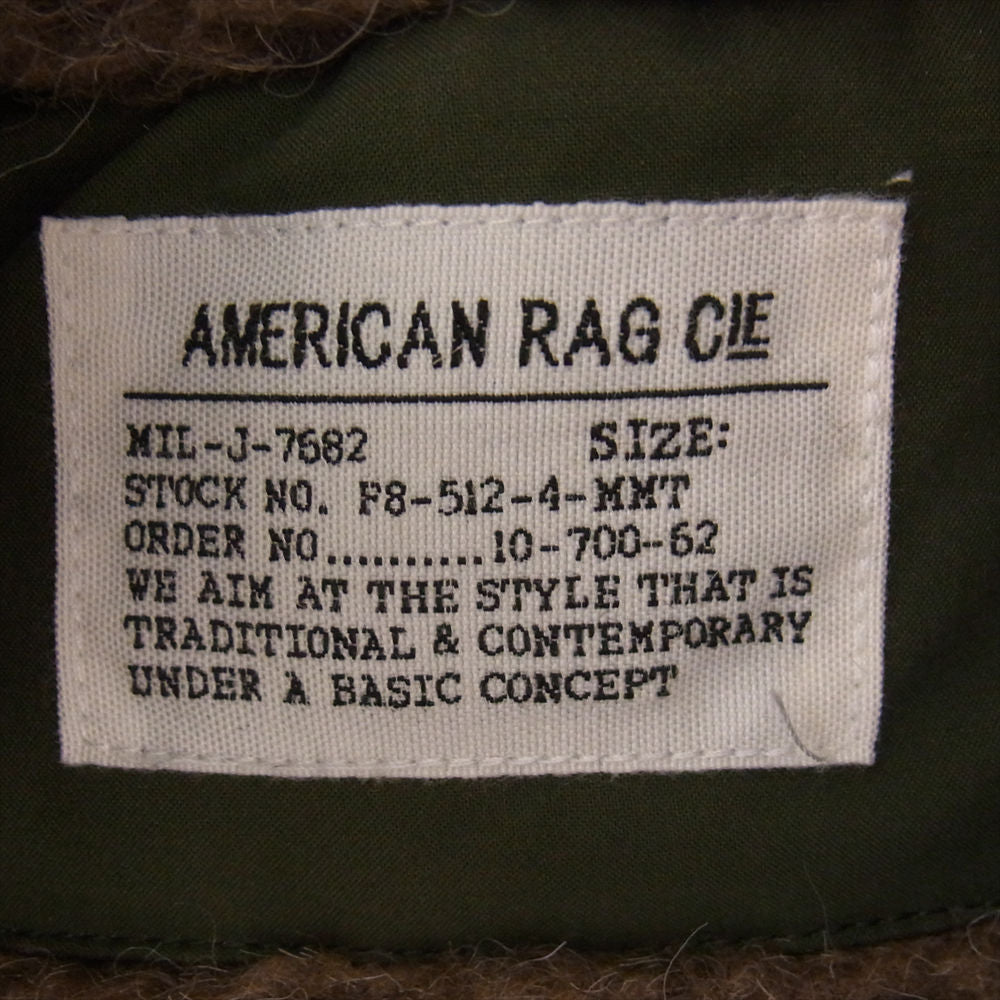 AMERICAN RAG CIE アメリカンラグシー AFN-M142-C0023 着脱式ボアライナー付 モッズコート モスグリーン系 2【中古】