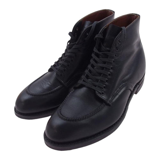 RED WING レッドウィング 9090 Girard Boot ジラード レースアップ ブーツ ブラック系 UK7【中古】