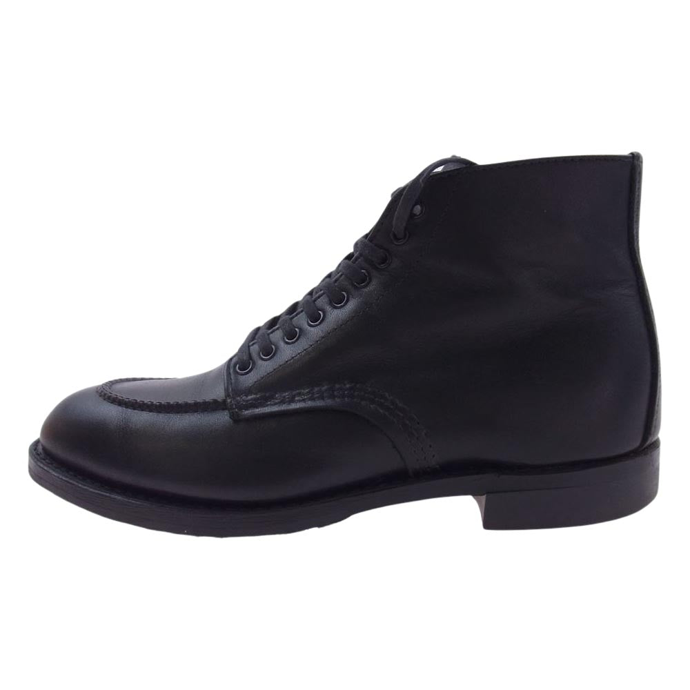 RED WING レッドウィング 9090 Girard Boot ジラード レースアップ ブーツ ブラック系 UK7【中古】