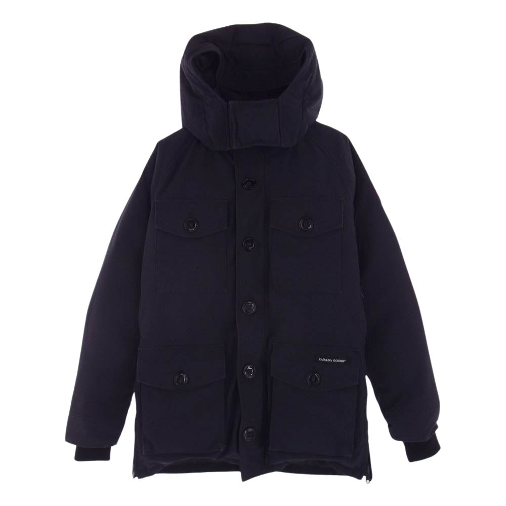 CANADA GOOSE カナダグース 3346JM 国内正規 サザビーリーグ LANGLEY ラングレー ダウンジャケット ブラック系 S【中古】