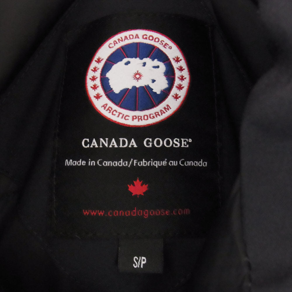CANADA GOOSE カナダグース 3346JM 国内正規 サザビーリーグ LANGLEY ラングレー ダウンジャケット ブラック系 S【中古】
