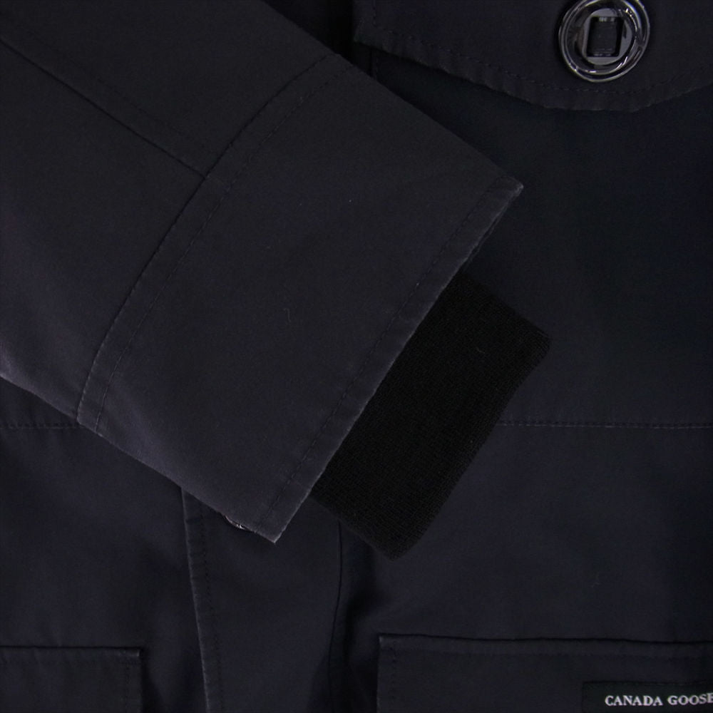 CANADA GOOSE カナダグース 3346JM 国内正規 サザビーリーグ LANGLEY ラングレー ダウンジャケット ブラック系 S【中古】