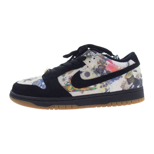 Supreme シュプリーム 23AW FD8778-001 × NIKE ナイキ SB Dunk Low Rammellzee ダンク ロー ラメルジー スニーカー ブラック系 マルチカラー系 26.5cm【新古品】【未使用】【中古】