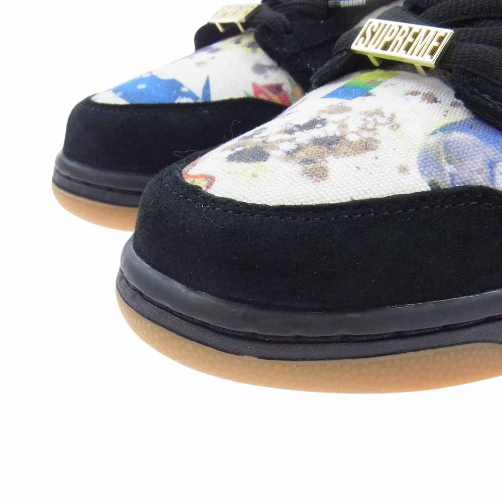 Supreme シュプリーム 23AW FD8778-001 × NIKE ナイキ SB Dunk Low Rammellzee ダンク ロー ラメルジー スニーカー ブラック系 マルチカラー系 26.5cm【新古品】【未使用】【中古】