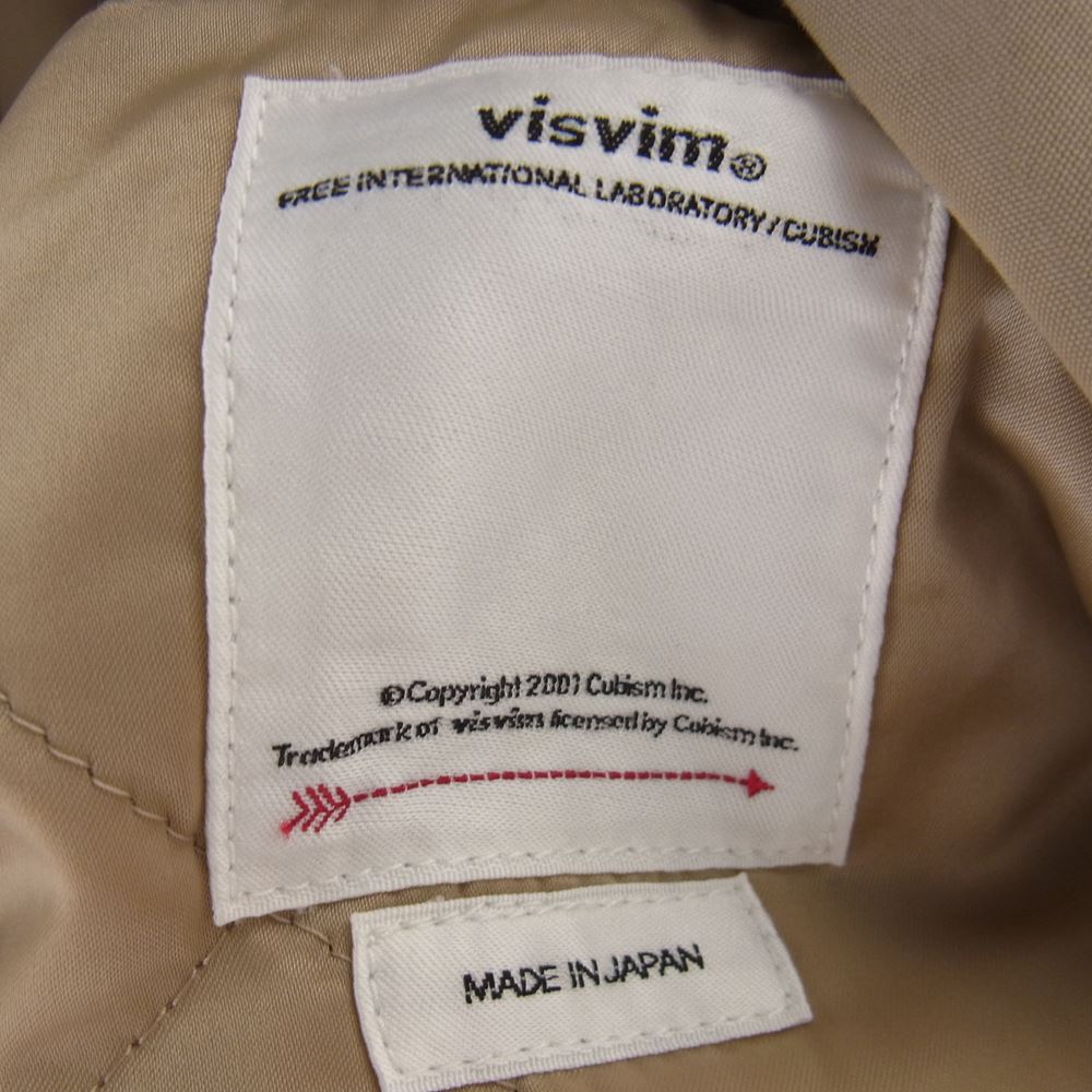 VISVIM ビズビム 19AW 0119205013009 DASHIELL TRENCH ダシール トレンチ コート ベージュ系 1【中古】