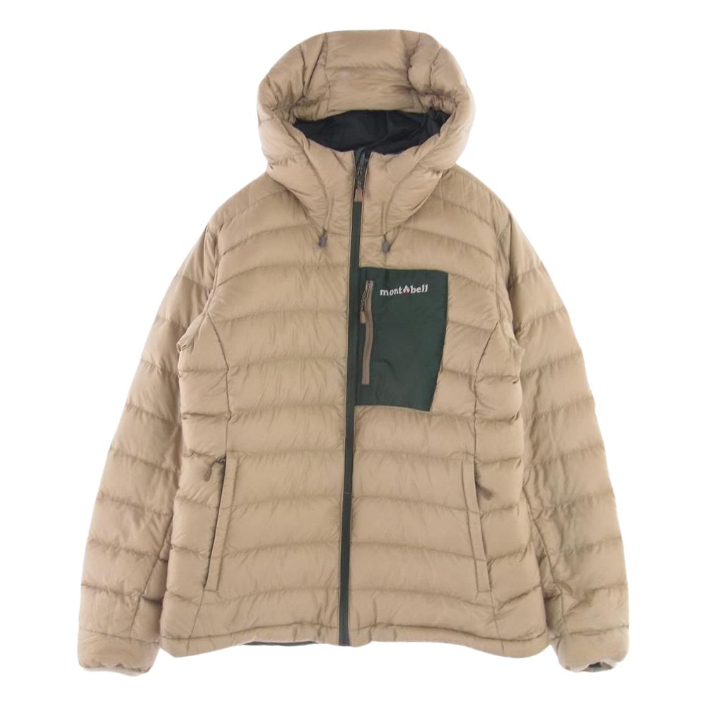 mont-bell モンベル 1101479 コロラド パーカ リバーシブル ダウン ジャケット ベージュ系 グリーン系 M【中古】