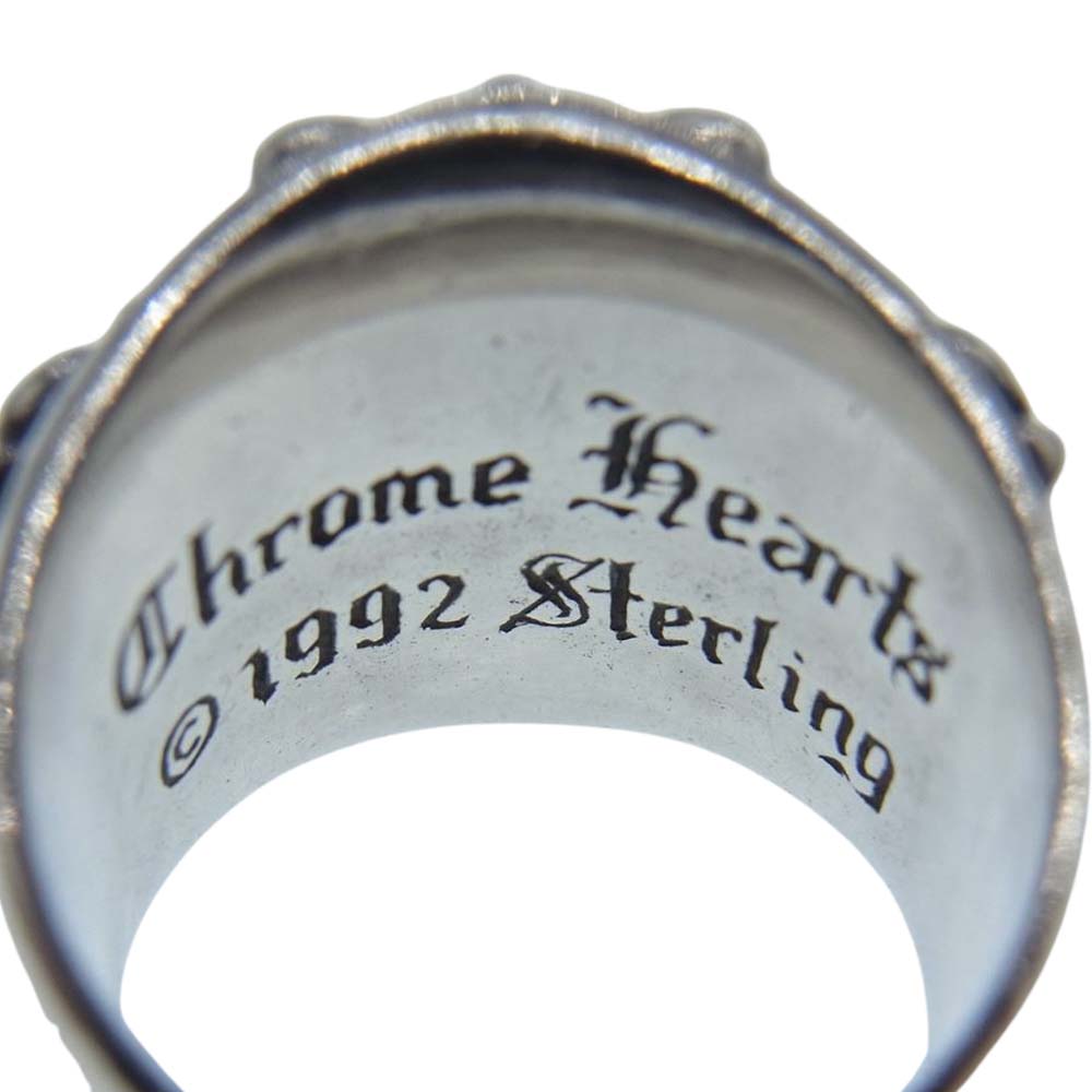 CHROME HEARTS クロムハーツ（原本無） KEEPER RING キーパー リング シルバー系 14号【中古】