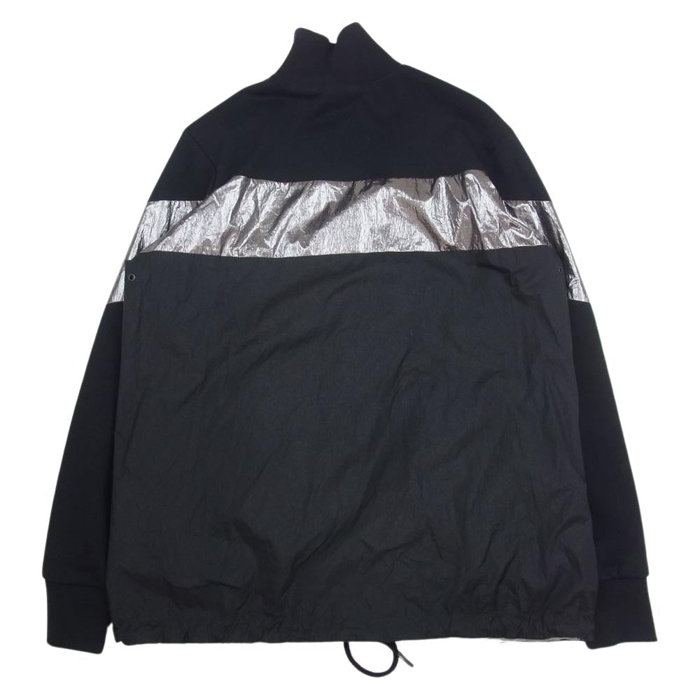 DIESEL ディーゼル ロゴ ジップアップ ブルゾン 切替 ブラック系 S【中古】