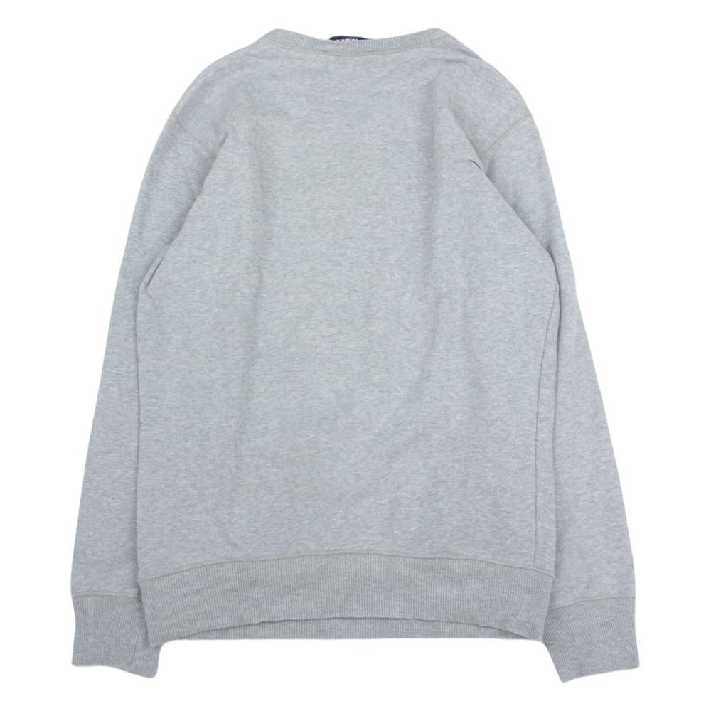 DIESEL ディーゼル クルーネック スウェット 迷彩 カモフラ 切替 グレー系 S【中古】