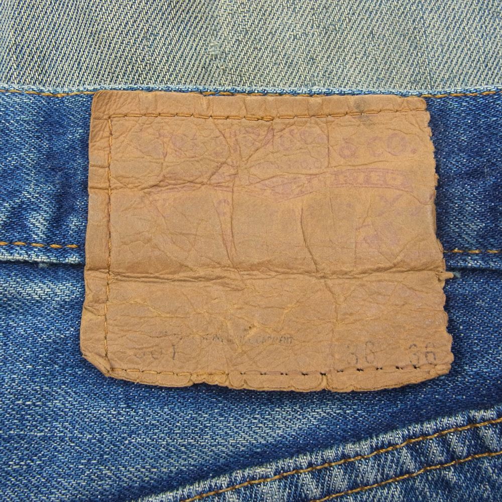 Levi's リーバイス ヴィンテージ 70s 501 66前期 スモールe デニム パンツ インディゴブルー系 表記サイズ不明【中古】