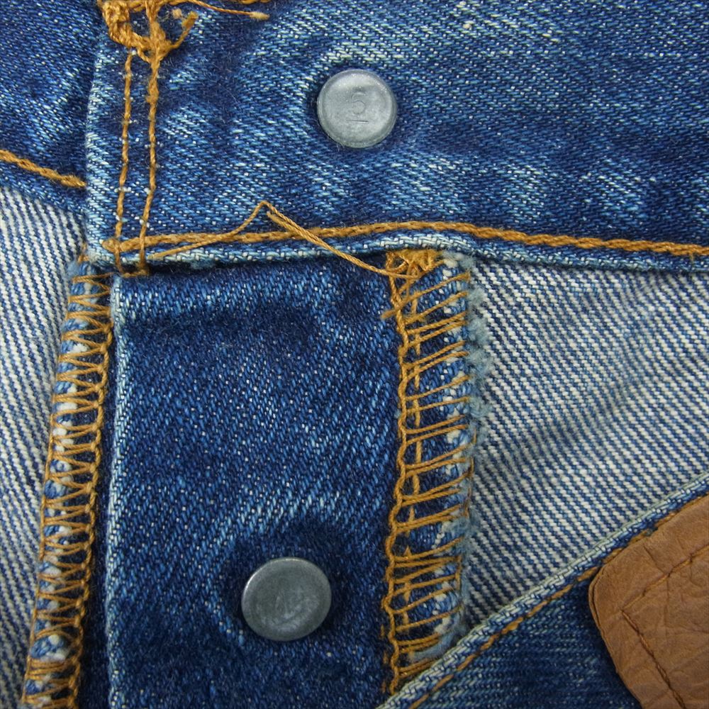 Levi's リーバイス ヴィンテージ 70s 501 66前期 スモールe デニム パンツ インディゴブルー系 表記サイズ不明【中古】