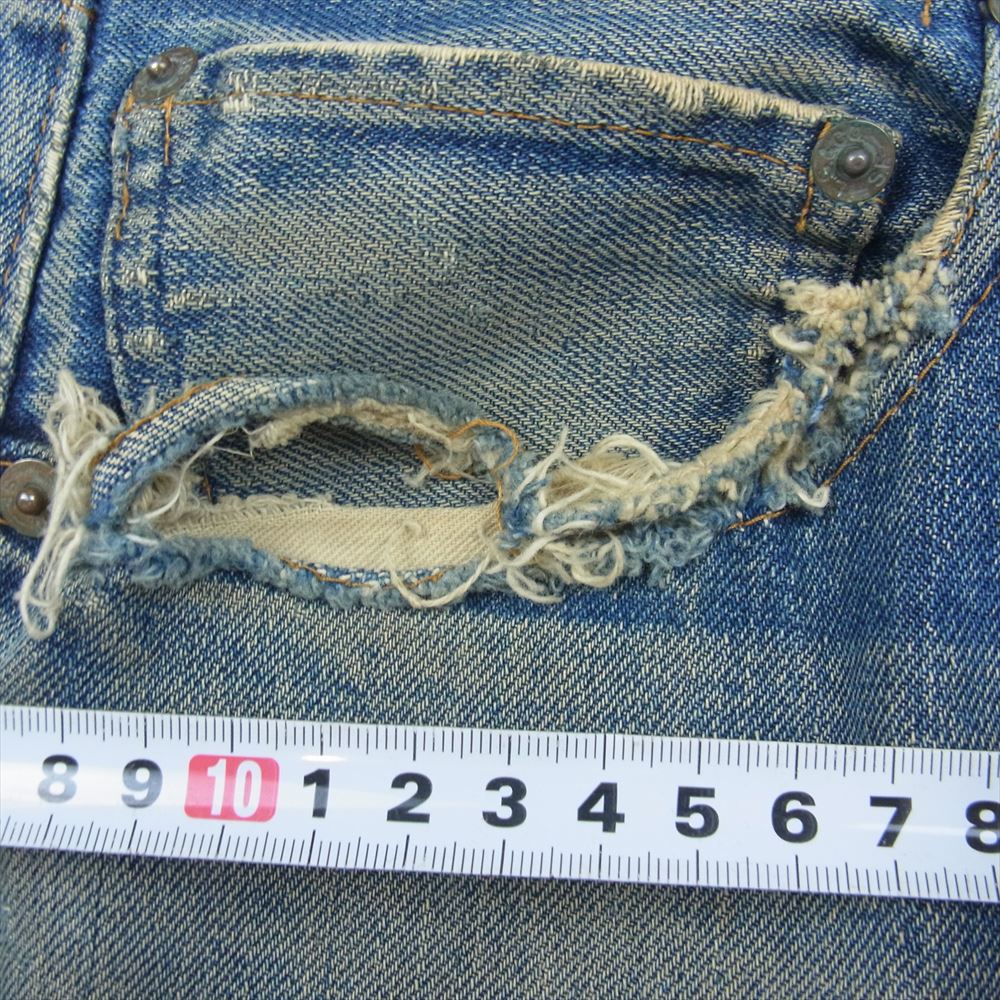 Levi's リーバイス ヴィンテージ 70s 501 66前期 スモールe デニム パンツ インディゴブルー系 表記サイズ不明【中古】