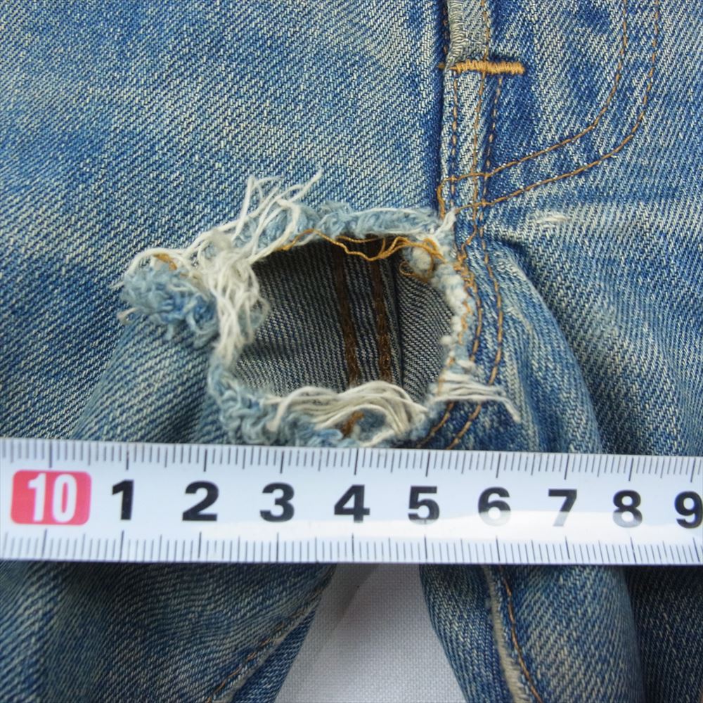 Levi's リーバイス ヴィンテージ 70s 501 66前期 スモールe デニム パンツ インディゴブルー系 表記サイズ不明【中古】