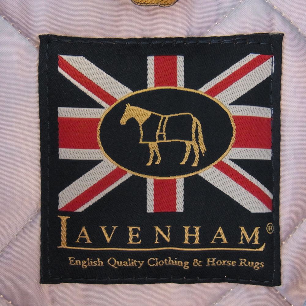 LAVENHAM ラベンハム 英国 キルティング ジャケット ブラウン系 36【中古】