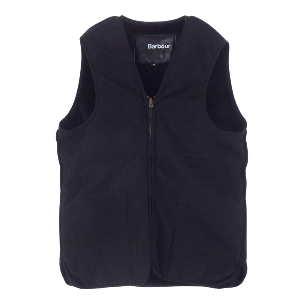 Barbour バブアー MLI0035 FUR LINER ファーライナー ベスト ブラック系 36【中古】
