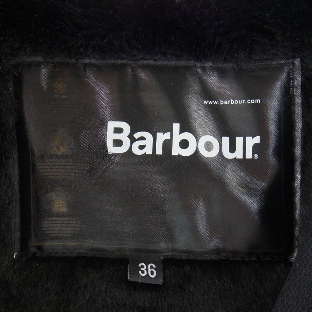 Barbour バブアー MLI0035 FUR LINER ファーライナー ベスト ブラック系 36【中古】
