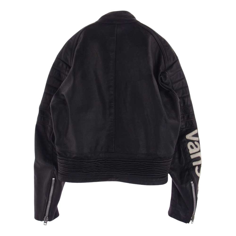 VANSON バンソン TC トム クルーズ モデル レザー ライダース ジャケット ブラック系 38【中古】