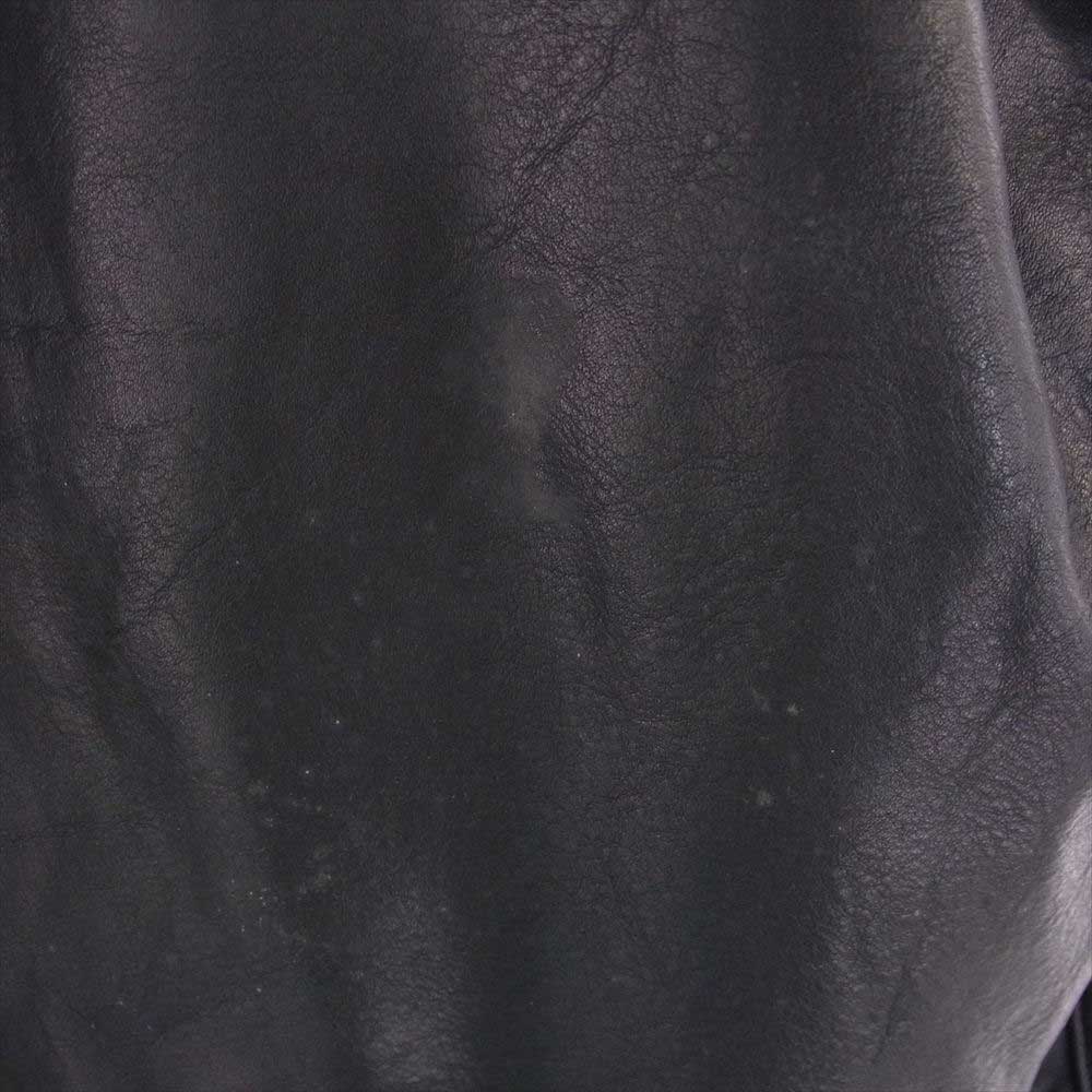 VANSON バンソン TC トム クルーズ モデル レザー ライダース ジャケット ブラック系 38【中古】