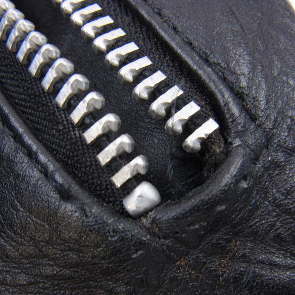 VANSON バンソン TC トム クルーズ モデル レザー ライダース ジャケット ブラック系 38【中古】