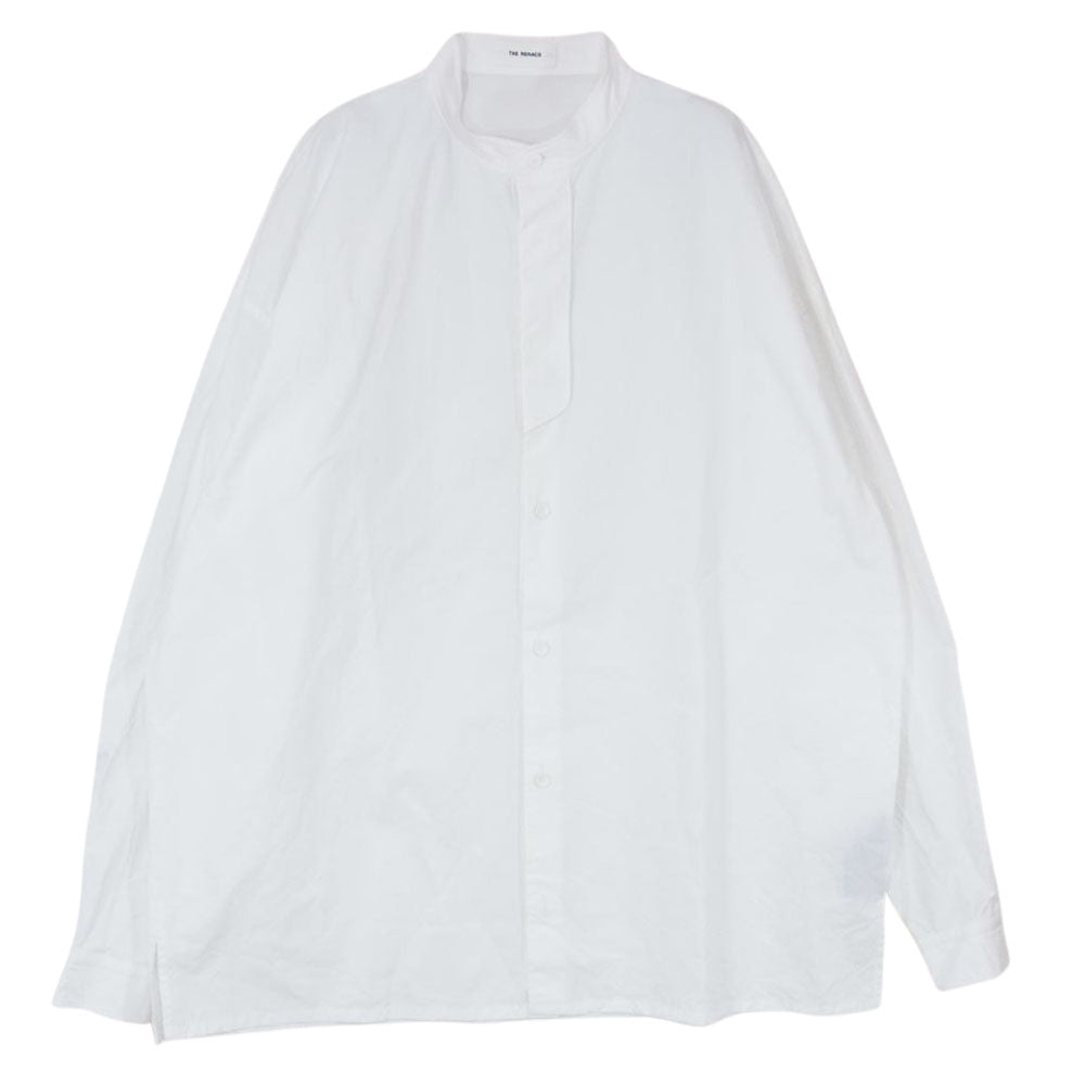 THE RERACS ザリラクス 22SS 22SS-REBL-292-J BAND COLLAR PLACKET SHIRTS バンドカラー プラケット シャツ ホワイト系 48【中古】