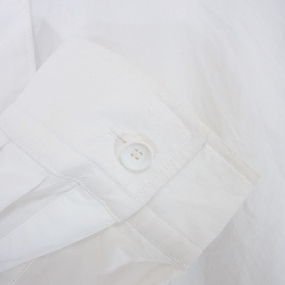 THE RERACS ザリラクス 22SS 22SS-REBL-292-J BAND COLLAR PLACKET SHIRTS バンドカラー プラケット シャツ ホワイト系 48【中古】
