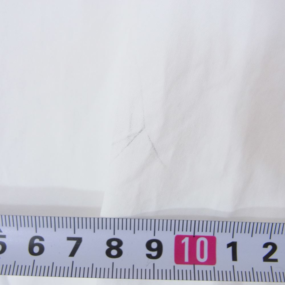 THE RERACS ザリラクス 22SS 22SS-REBL-292-J BAND COLLAR PLACKET SHIRTS バンドカラー プラケット シャツ ホワイト系 48【中古】