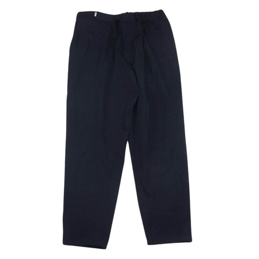 GRAPHPAPER グラフペーパー 20AW GM203-40106B SELVAGE WOOL CHEF PANTS サルベージウール シェフ パンツ  ネイビー系 F【中古】