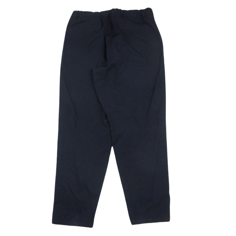 GRAPHPAPER グラフペーパー 20AW GM203-40106B SELVAGE WOOL CHEF PANTS サルベージウール シェフ パンツ  ネイビー系 F【中古】
