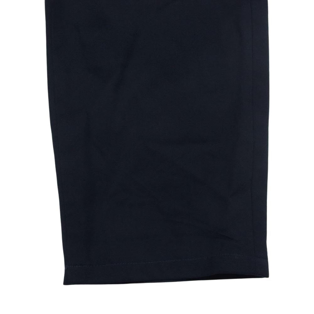 GRAPHPAPER グラフペーパー 20AW GM203-40106B SELVAGE WOOL CHEF PANTS サルベージウール シェフ パンツ  ネイビー系 F【中古】