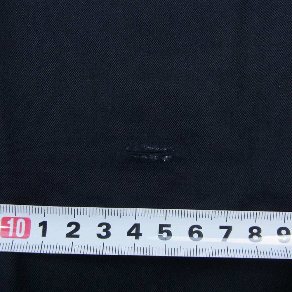 GRAPHPAPER グラフペーパー 20AW GM203-40106B SELVAGE WOOL CHEF PANTS サルベージウール シェフ パンツ  ネイビー系 F【中古】