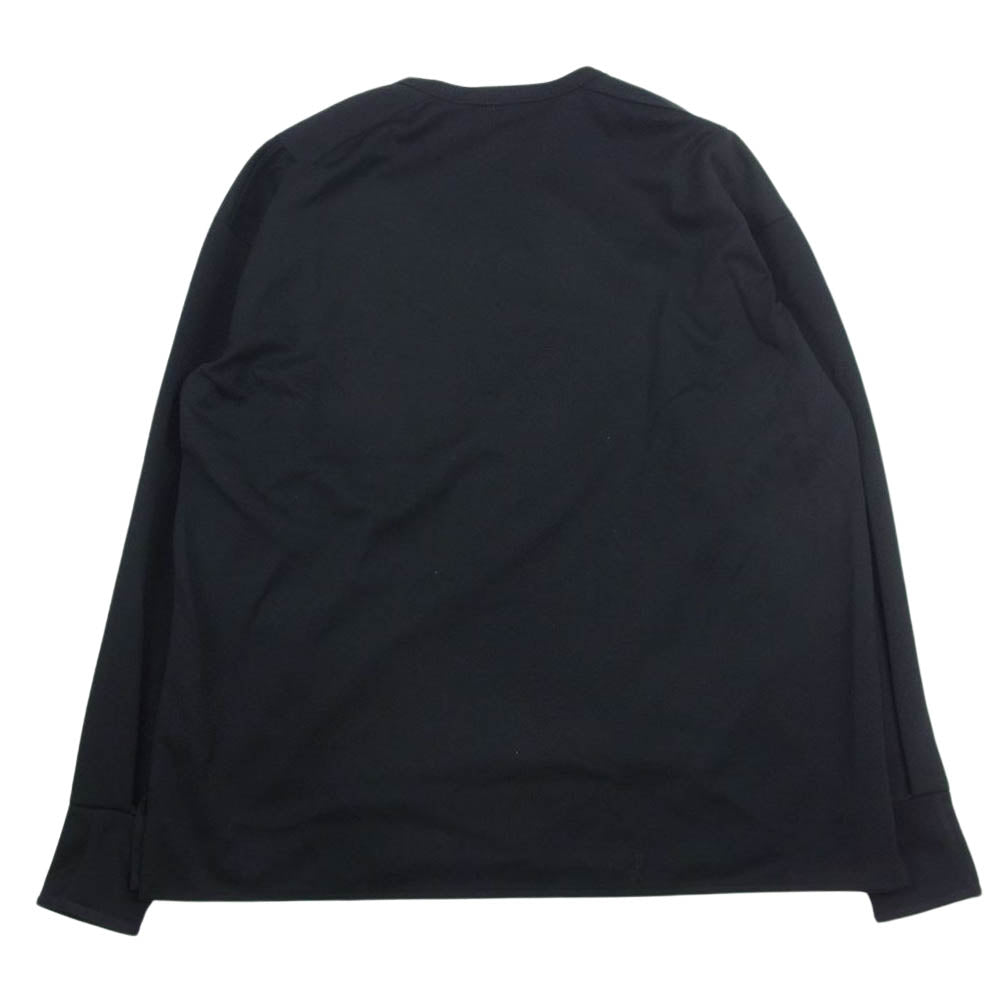 THE RERACS ザリラクス 22AW 22FW-RECS-368-J LONG SLEEVE COMAND T-SHIRT ロングスリーブ コマンド 長袖 Tシャツ ブラック系 48【中古】
