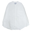 GRAPHPAPER グラフペーパー 20AW GM203-50083 THOMAS MASON OVERSISED BAND COLLAR SHIRT トーマスメイソン オーバーサイズ バンドカラー 長袖シャツ ホワイト系 F【中古】