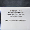 GRAPHPAPER グラフペーパー 20AW GM203-80009B High Density Crew Neck Knit 度詰めメリノウール ミドルゲージ クルーネック ニット グレー系 ２【中古】