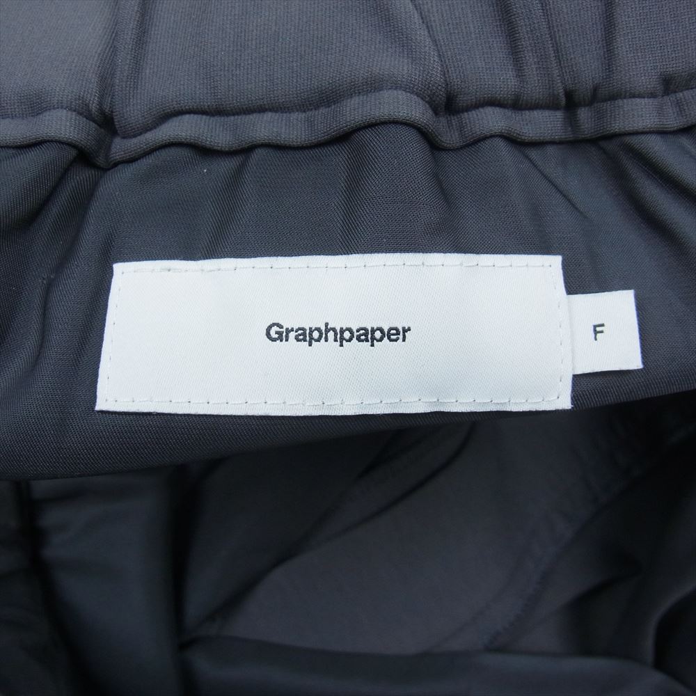 GRAPHPAPER グラフペーパー 21AW GM213-40042B Compact Ponte Chef Pants コンパクトポンチ シェフ パンツ グレー系 F【中古】