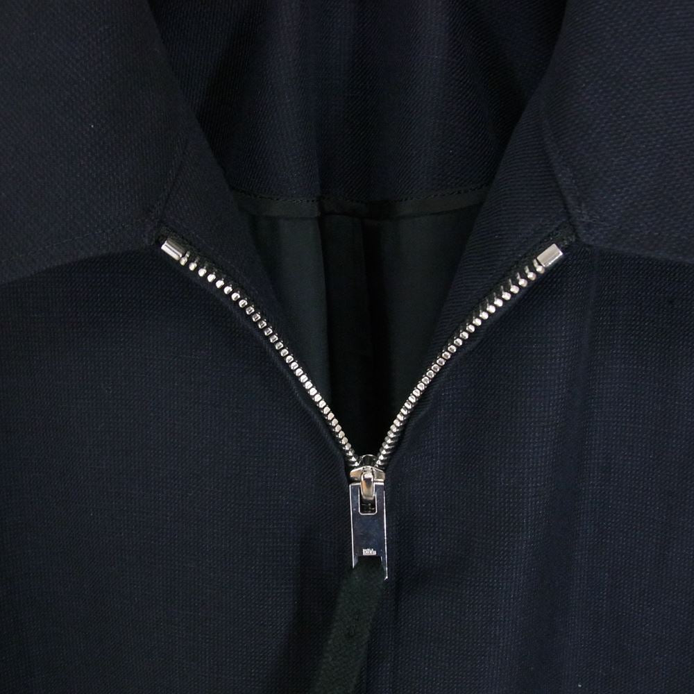 THE RERACS ザリラクス 22SS 22SS-REJK-123-J HIGH NECK HARRINGTON JACKET ハイネック ハリントン ジャケット ブラック系 48【中古】