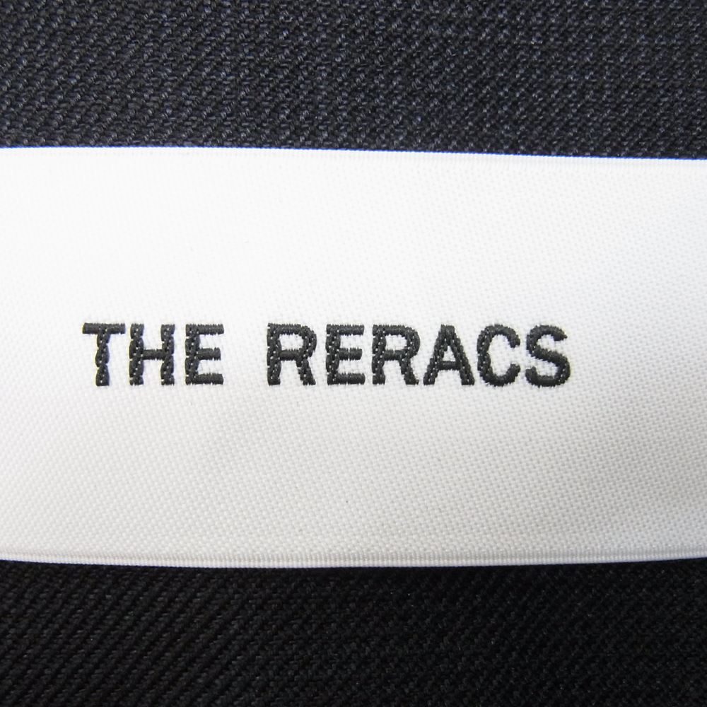 THE RERACS ザリラクス 22SS 22SS-REJK-123-J HIGH NECK HARRINGTON JACKET ハイネック ハリントン ジャケット ブラック系 48【中古】