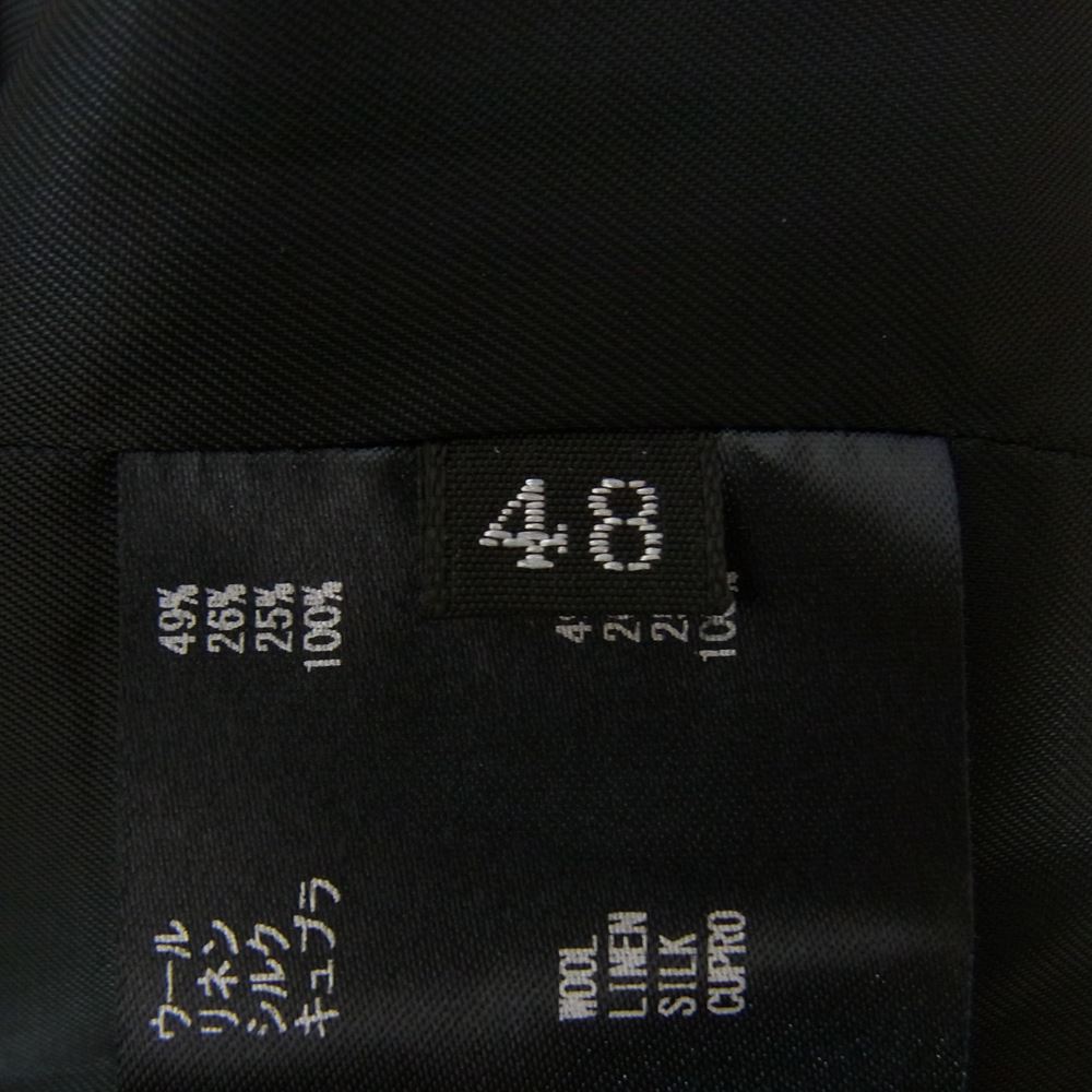 THE RERACS ザリラクス 22SS 22SS-REJK-123-J HIGH NECK HARRINGTON JACKET ハイネック ハリントン ジャケット ブラック系 48【中古】