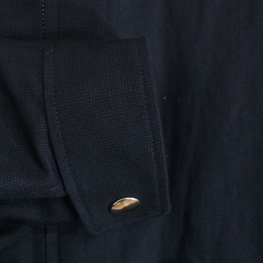 THE RERACS ザリラクス 22SS 22SS-REJK-123-J HIGH NECK HARRINGTON JACKET ハイネック ハリントン ジャケット ブラック系 48【中古】