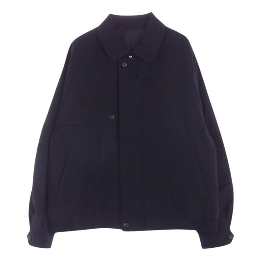 シュタイン 22AW st.426-1 OVERSIZED HARRINGTON ZIP JACKET オーバーサイズ ハリントン ジップ ジャケット ブラック系 M【中古】