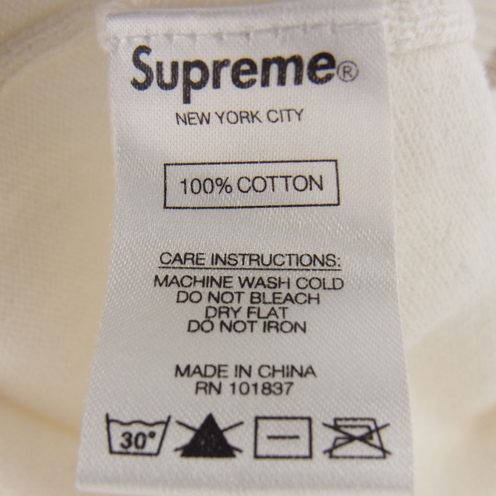 Supreme シュプリーム 20SS Chest Stripe Sweater チェスト ストライプ セーター ニット オフホワイト系 L【中古】