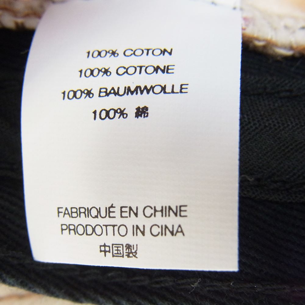 Supreme シュプリーム 23SS Embroidered Brim Crusher エンブロイダード ブリムクラッシャー ハット ブラウン系 マルチカラー系 表記サイズ　M-L【中古】